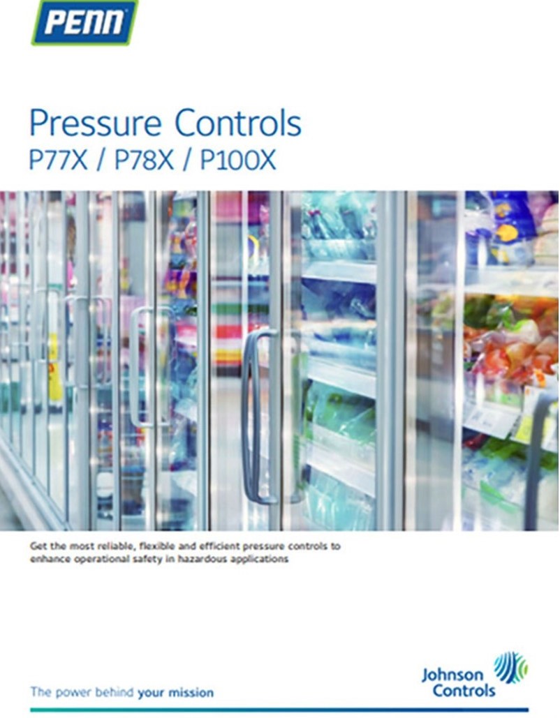 Pressure controllers by Johnson Controls