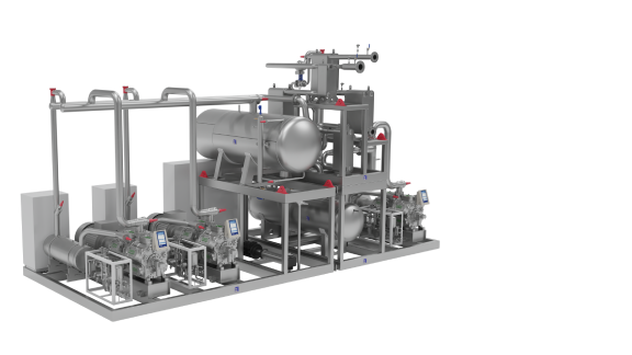 A HyePAC ammonia heat pump