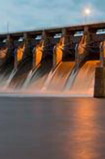 A water dam 